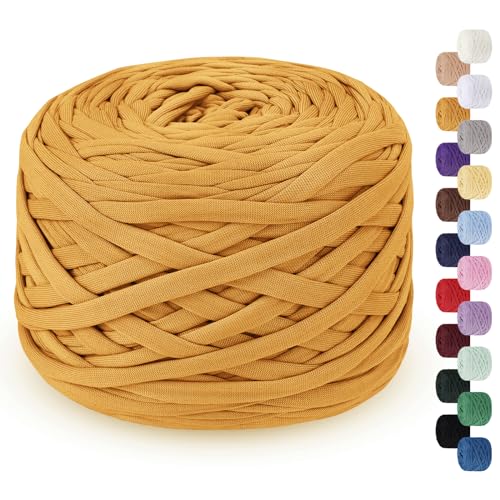 LEREATI Trapillo para Crochet 285g / 100m Hilo Para Tejer a Crochet Hilo Macrame, Cinta Hilo...