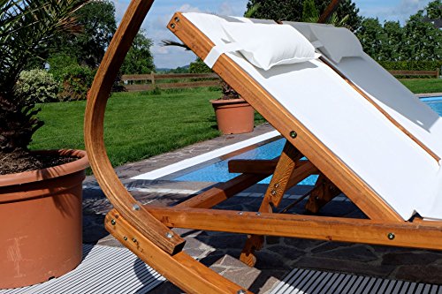 Lärche, die den Garten kennt