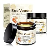 Bienengiftsalbe,Bienengift Gelenkcreme,Gelenk- & Knochen-Therapie-Creme,Bee Venom Joint Cream,lindert Gelenk- und Muskelschmerzen, (2Stück)