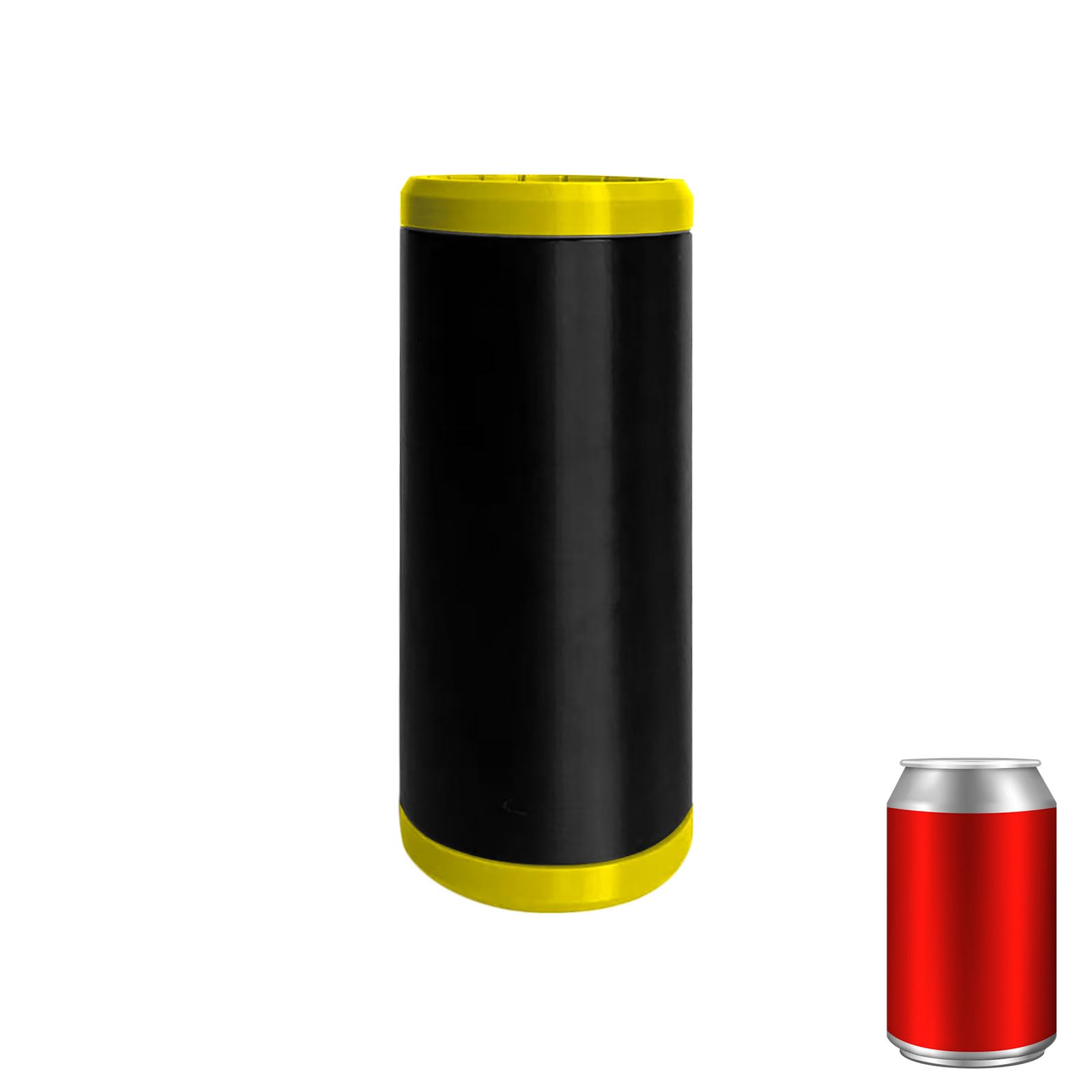 alloneslife Portable Can Cooler Sleeve for 12oz Beverages Insulated Drink Holder Travel Camping Gear Can Cooling Holder