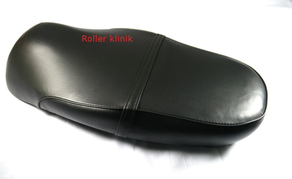 Sitz Sitzbank Schwarz für China Retro Roller zb Baotian Benzhou Yiying Znen Benda ZN50QT-H-20 ZN125T-H-20 ZN125T-F8