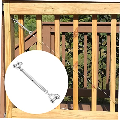 OUNONA 1pc Cerrado Cuerpo Tensores de Acero Inoxidable para Tensión miniatura 7