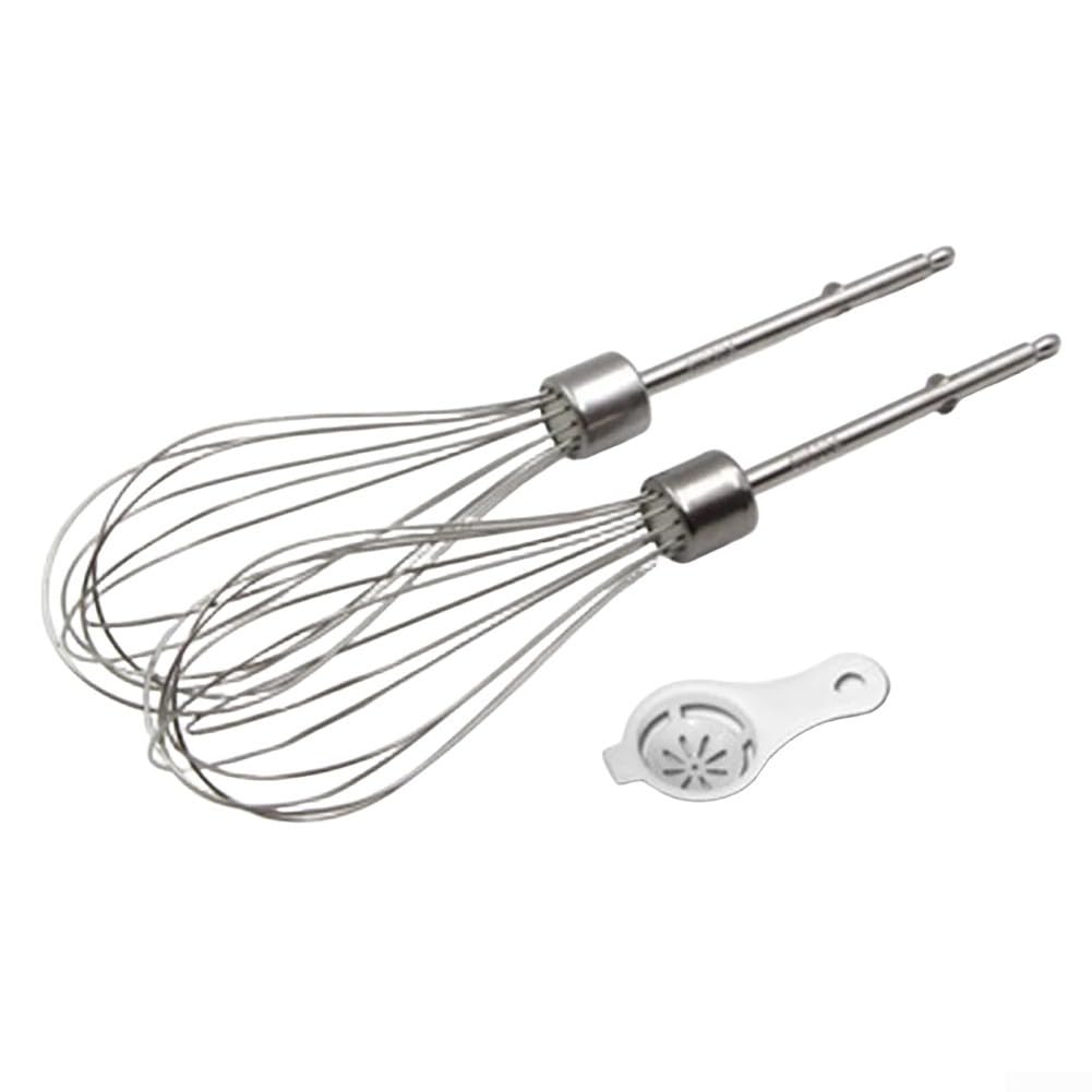 Accessoire de mixeur en Acier Inoxydable pour mixeurs plongeants, pièces de Rechange pour Blender et mixeur, Lot de 2, Compatible avec Les fouets