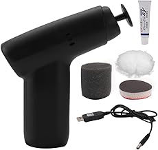 HUIOP Kit de máquina de polimento e enceramento para carros,Máquina de polir carro portátil sem fio elétrico polidor automático portátil recarregável kit de máquina de polimento e enceramento de carro