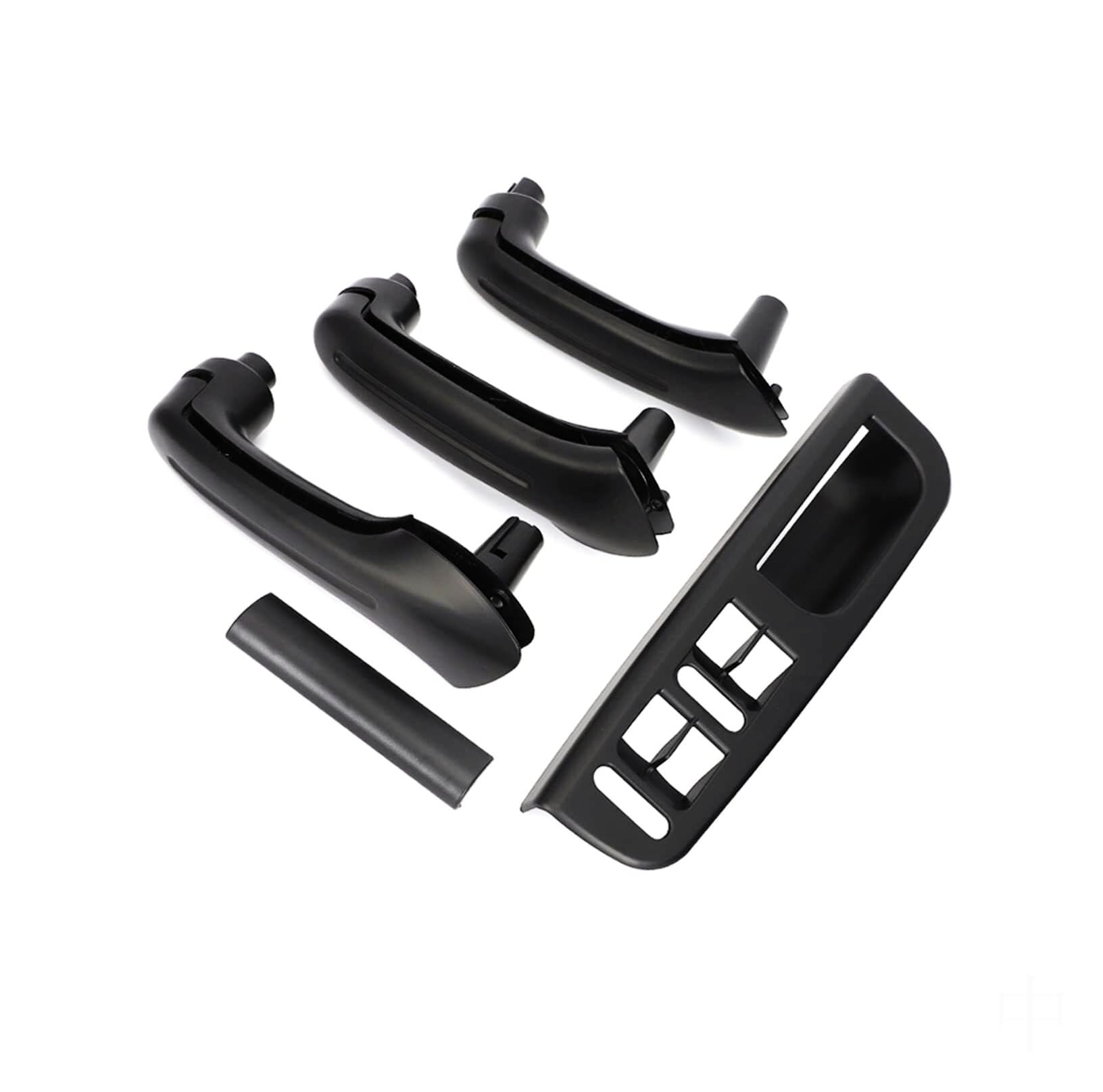 GTDTKGANAK for Vw for Golf IV MK4 for Jetta for Bora 1999-2007 LHD Black Interior Door Handle Interior Door Panel Handle Decorative Covers(Black)