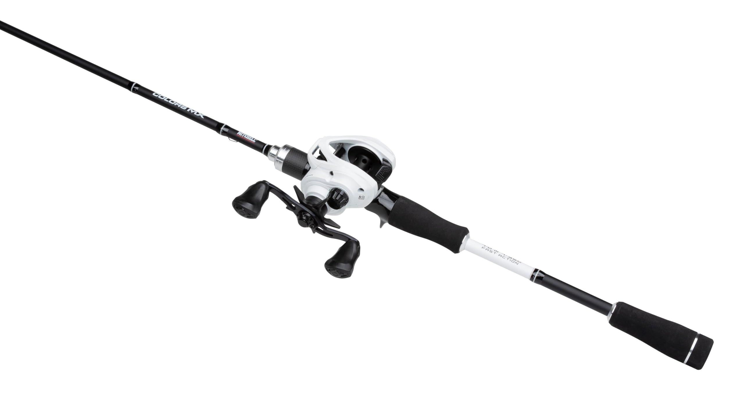 Mitchell Colors MX Castrute and Rolle Combo – Configuration de Lancement d'appâts Raubfisch Hecht Zander Barsch