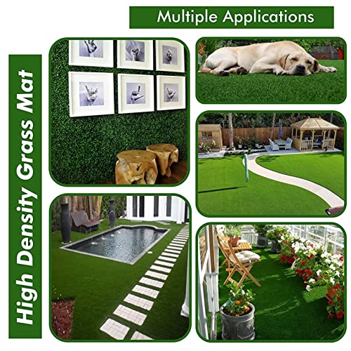 F2L 35Mm Waterproof Artificial Grass Mat For Balcony | Green Grass Carpet For Balcony | All-Weather Home And Office Edition (Size 1.5 X 4 Feet, Rectangular) (Image - 5)