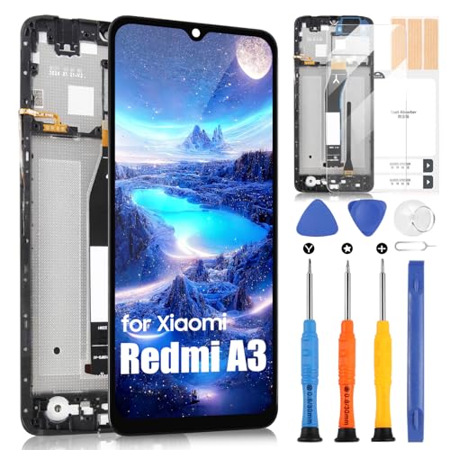 Écran Redmi A3 tactile cassé réparation avec kit outils