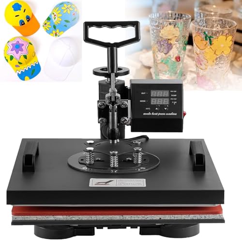 Máquina de prensa térmica 8 en 1 1000W para camisetas