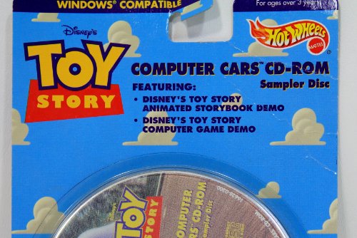 image for DISNEY'S TOY STORY HOT WHEELS COMPUTER CARS CD-ROM SAMPLER DISC