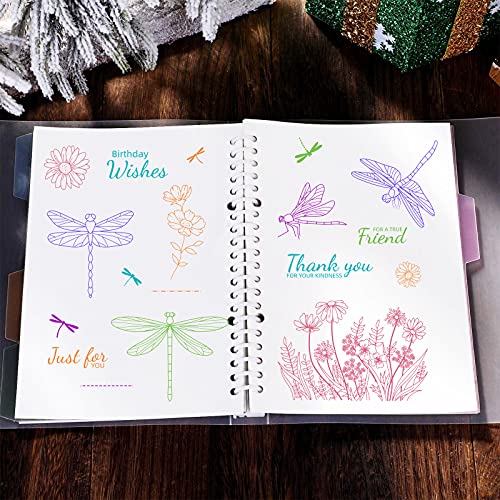 Globleland Happy Birthday Dragonfly Clear Stamps Transparent Silicone Stamp For Card Making Decoration And Diy Scrapbooking #TOP3