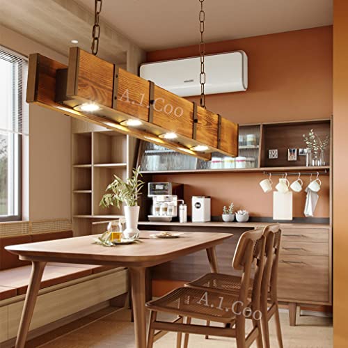 A.1.Coo LED Retro Legno Luci Rustica Light Wood