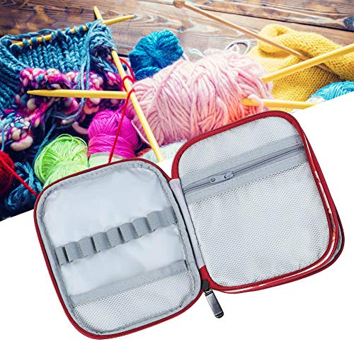 Image of Crochet Hook , Fashion Cute Sewing Tool Accessories for Sweater Crochet for Storage Bag for Yarn Ball for Knitting Enthusiast(Short Crochet Bag)