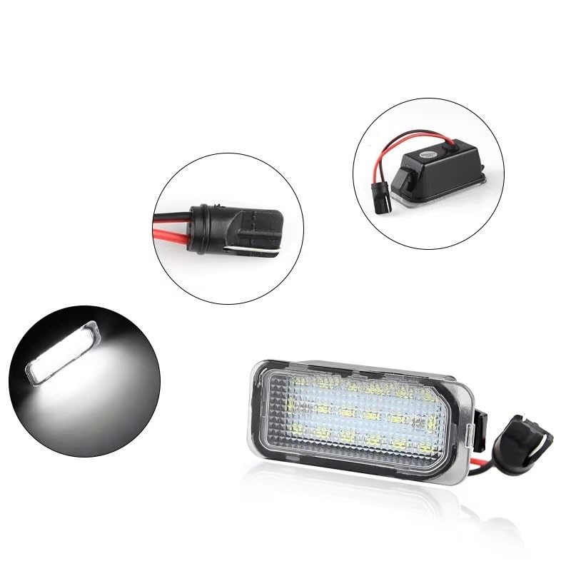 Luz de matrícula de repuesto para Kuga MK1 MK2 kit de dos piezas traseras 5