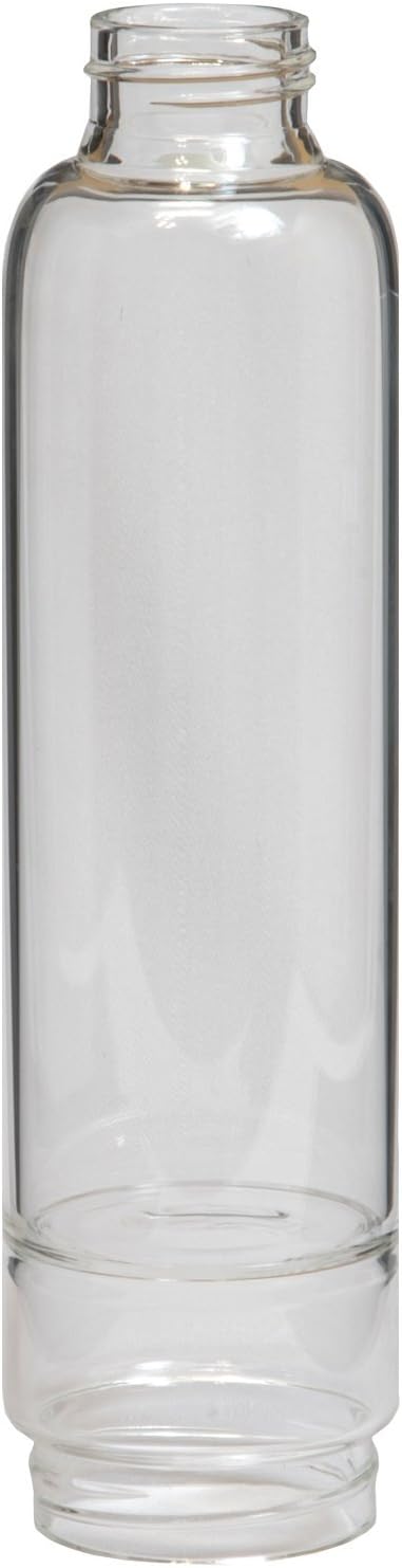 Elixir2Go Bottle Glass Replacement | For Replacing Broken or Cracked Glass in a Gemstone Well Elixir2Go Gemstone Water Bottle for Crystal Elixir | Glass Only, No Lids, Sleeve, or Crystals