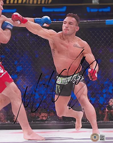 Michael Chandler Mixed Martial Artist Signed Ufc 8X10 Photo Proof Beckett Coa #TOP5