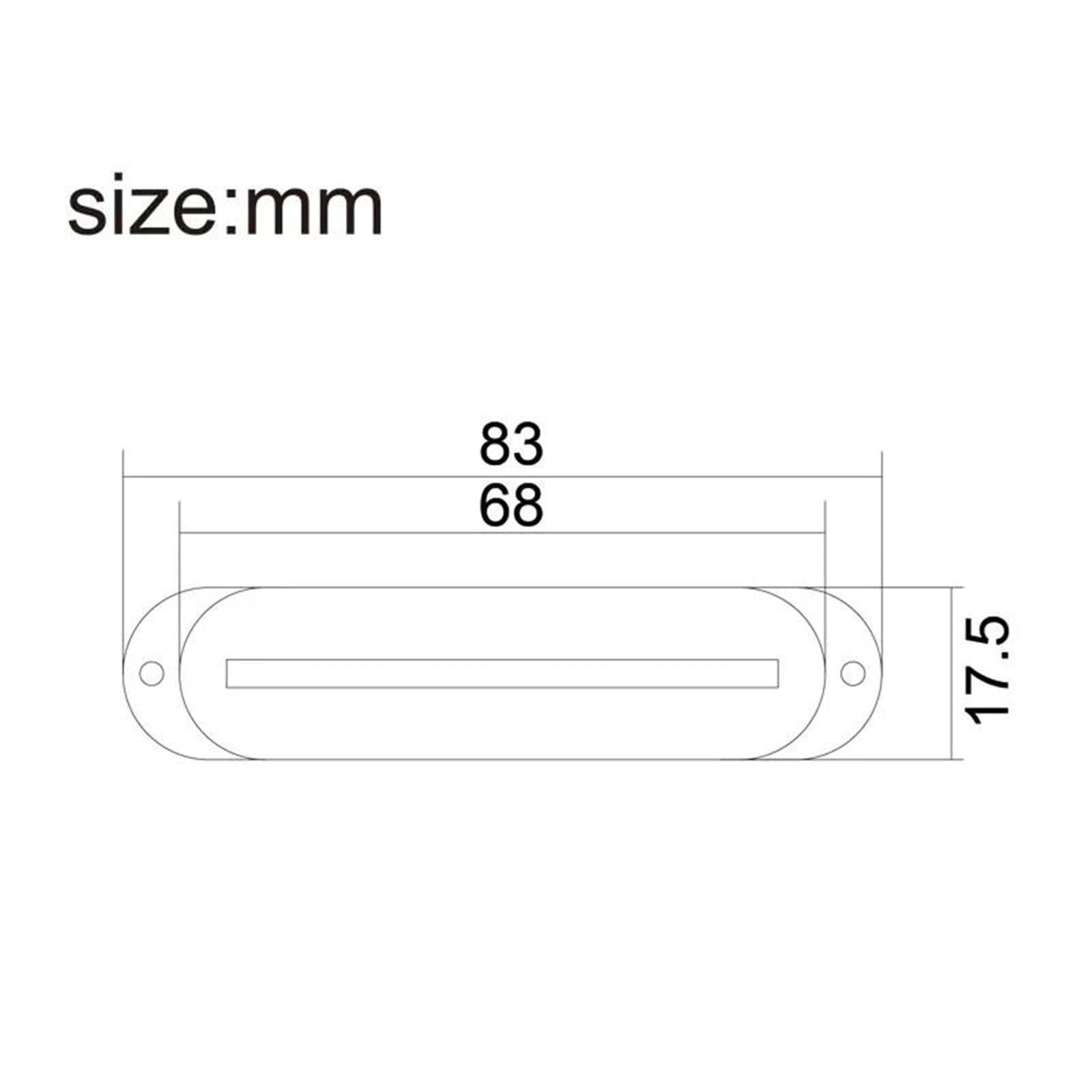 Amazon.co.jp: ST スタイルシングルコイルブレードピックアップ