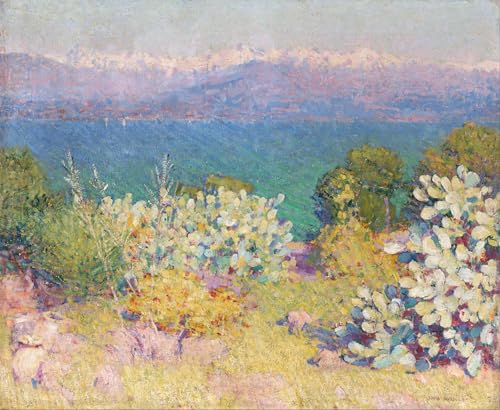 Tableaux Peinture sur Toile Antibes par John Russell Déco Chambre 60x90cm
