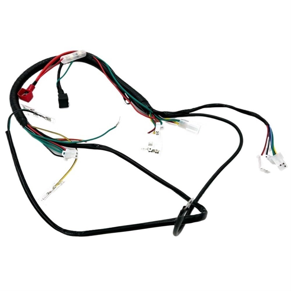 Unidad CDI Digital para 125CC 150 200 250CC Arnés De Cableado Kit Telar CDI Interruptor Llave Encendido ATV Quad Bike Buggy Go Kart Pit Bikes