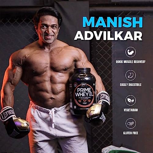 Image of QNT Prime Whey Protein Powder - Irish Chocolate | 25g Protein Per Scoop | Whey Isolate, Concentrate & Hydrolysate Blend | 120 Servings | Muscle Growth, Recovery & Strength | 4kg