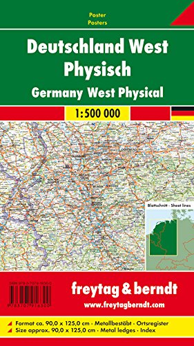 Germany West Poster Metal Ak0223b 2018