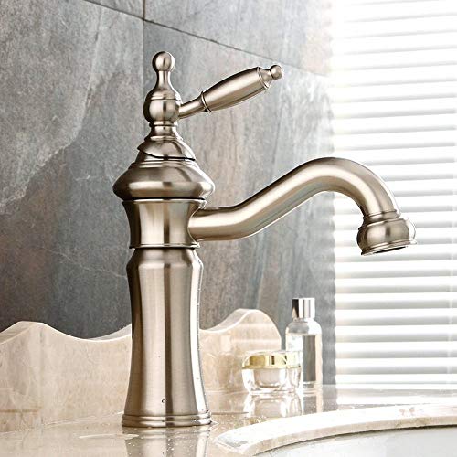 Robinet mitigeur de lavabo anti-gaspillage d'eau rétro - 7