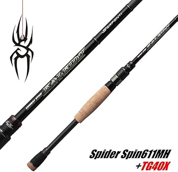 Amazon | エバーグリーン バスロッド セルペンティ TKSS-611MH-TG40X