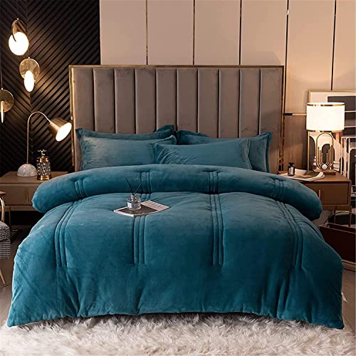 YXIAOL Edredón Invierno - Edredón Terciopelo Cálido Engrosado, Núcleo Edredón Relleno Algodón Microfibra 100%, Cálido Manta Cama Gruesa VIIPOO,E-150 * 200cm / 2.5kg