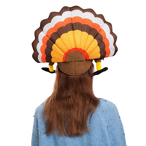 image for Spooktacular Creations 2 Turkey Hats for Happy Thanksgiving Party Cost