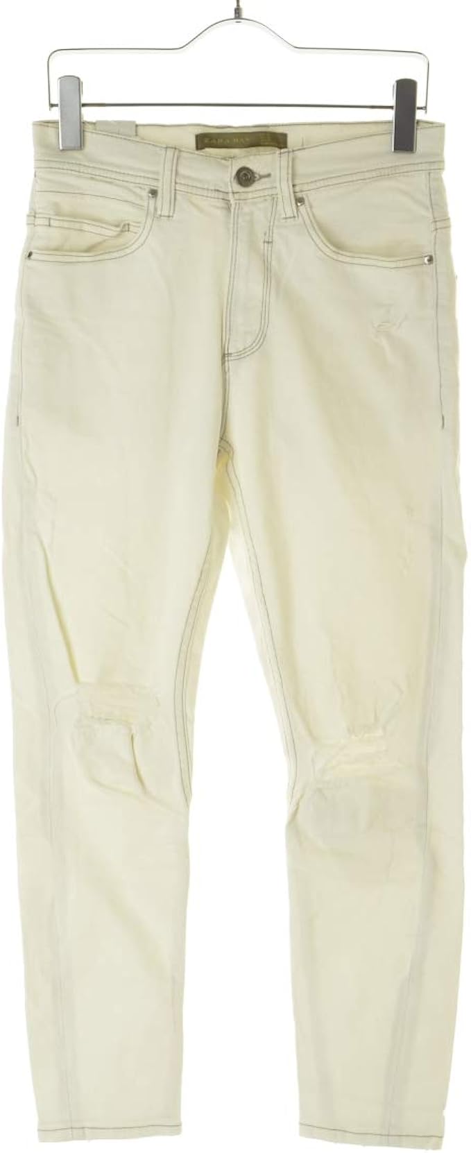 Amazon ザラマン Zara Man ダメージ加工 デニムパンツ ジーンズ 通販