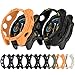 Case Cover Compatible with Garmin Fenix 8 43mm Sapphire Solar Case (No Screen Protector) Protector Protective Case 43mm for Fenix 8 Watch (Do Not Fit for 47mm/51mm)