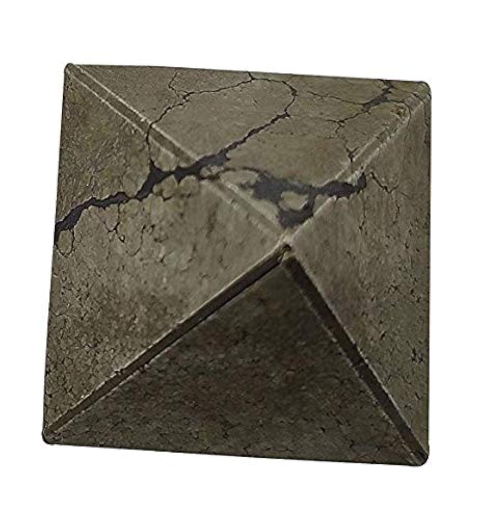 Natural Pyrite Pyramid Money Magnet Stone