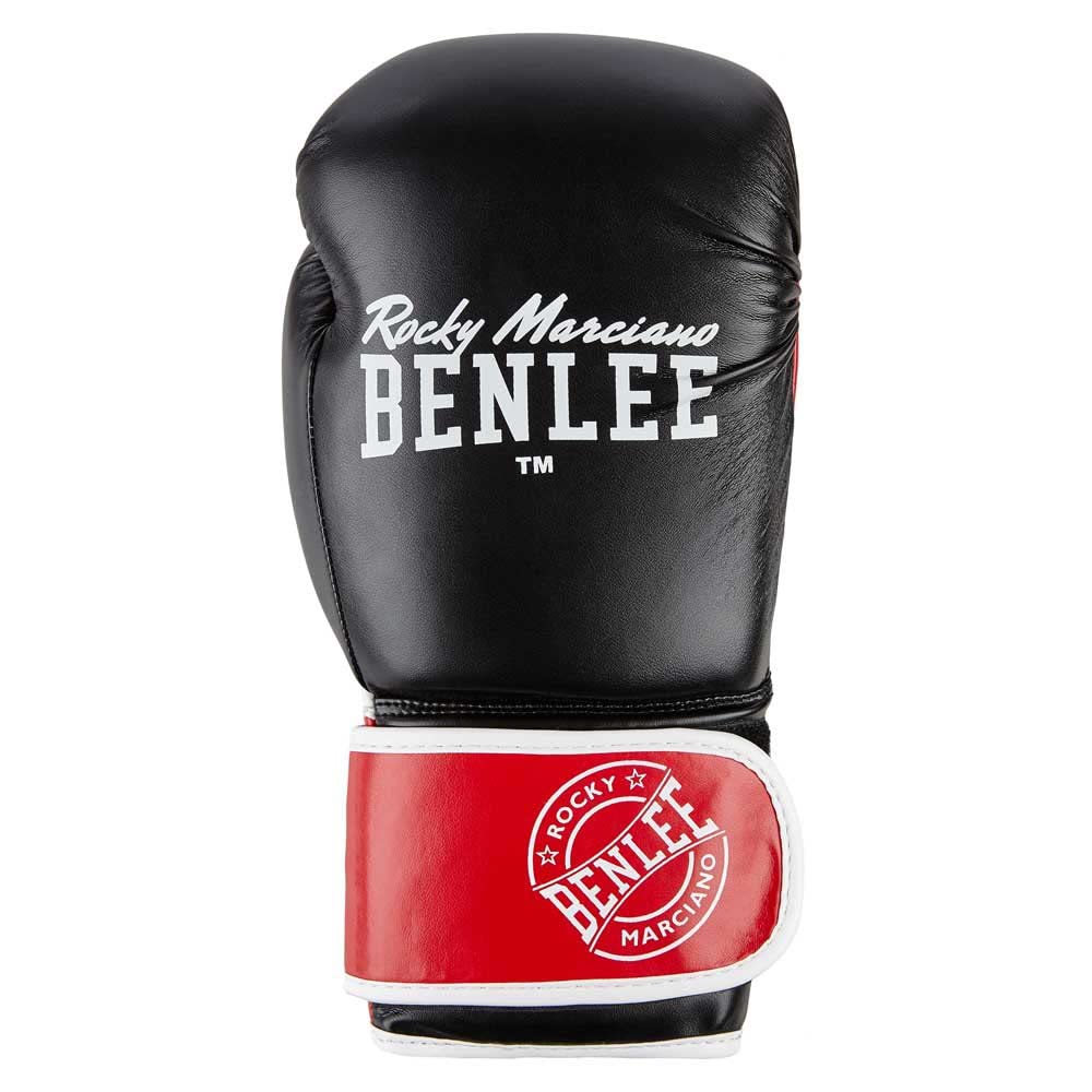 Ben Lee Rocky Marciano Unisex_Adult CARLOS Boxing Gloves, Black/red/White, 12 oz