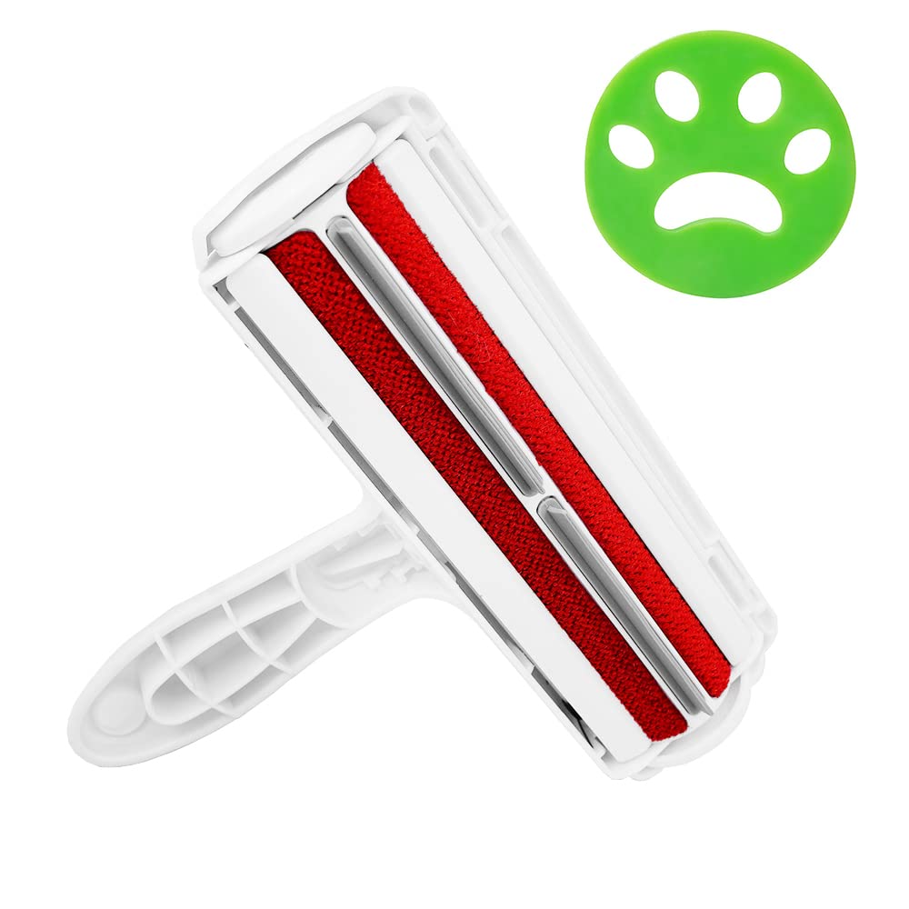 Pet Hair Remover for Furniture - with Extra Dog and Cat Hair Remover for Washing Machine and Dryer – Reusable and Portable Lint Rollers for Pet Hair for Cat and Dog Lovers