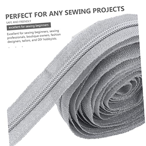 SEWACC 1 Conjunto De Zíper De Náilon Acessório De Costura De Substituição De Zíper De Náilon Ferrame