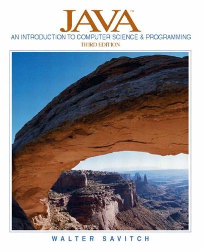 Java: An Introduction to Computer Science and Programming: International Edition