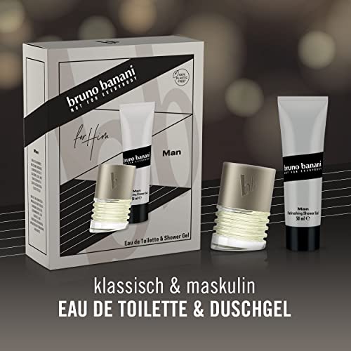 bruno banani Geschenkpackung Man Eau de Toilette 30ml + Duschgel 50ml – Ansicht 5