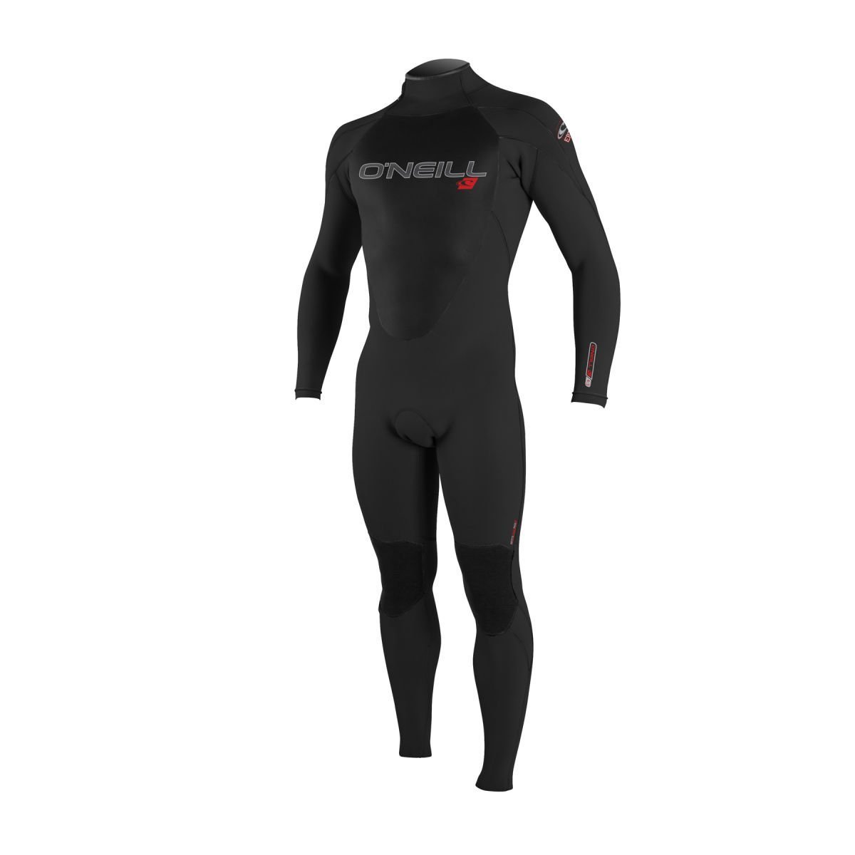 O'Neill Wetsuits Men's Epic 4/3 Back Zip Full Wetsuit, Black, 2X-Large