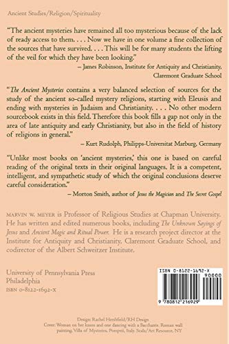 The Ancient Mysteries: A Sourcebook of Sacred Texts - Image 2