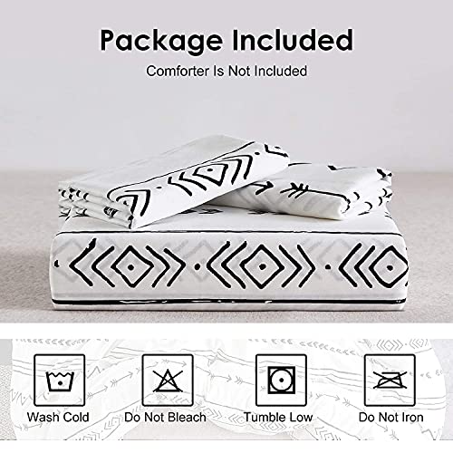 Gafance Set copripiumino in stile bohémien, con