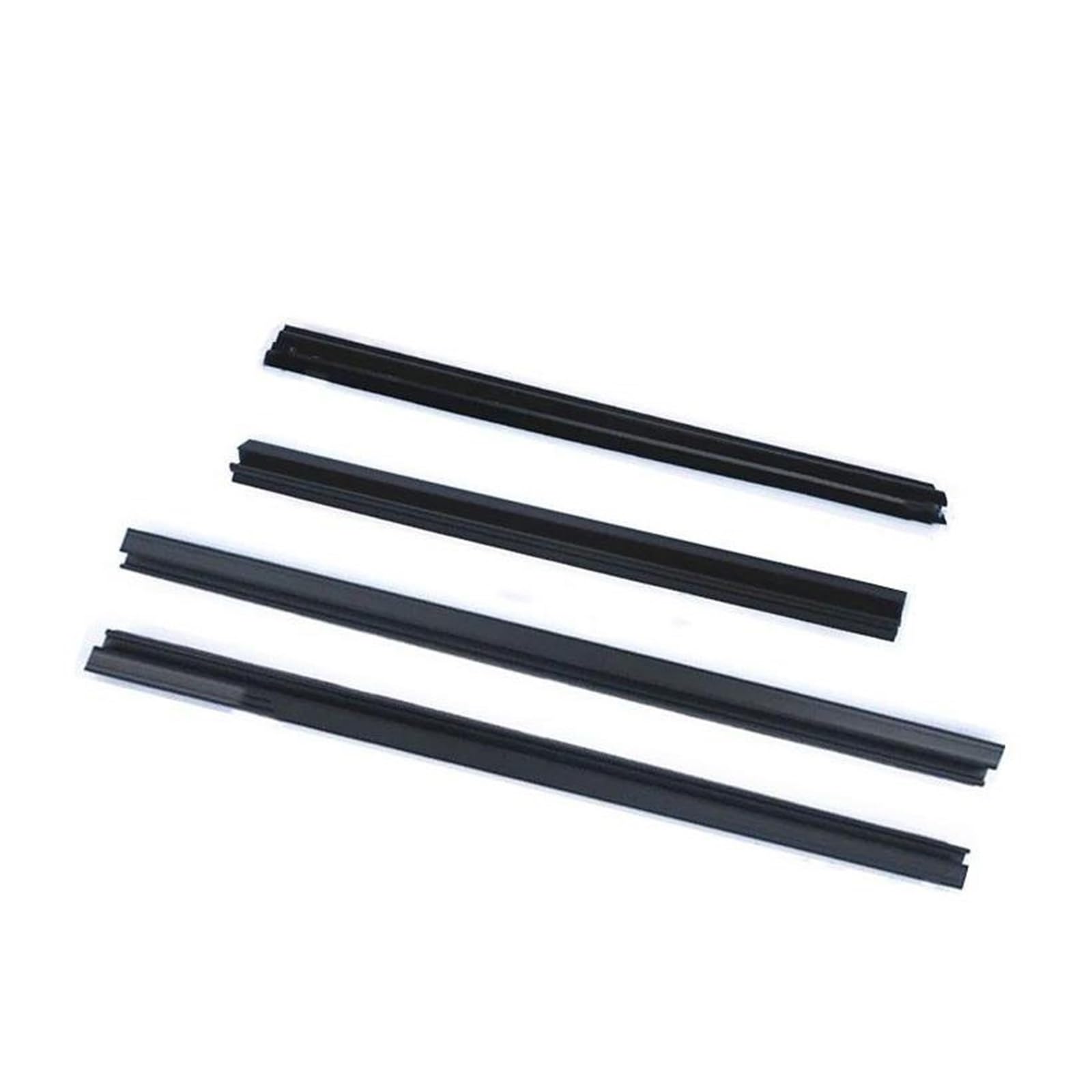 Yijiavsx One Color Car Weather Stripping For Lancer Cy Cx For Fortis For Evo Cz 5706A027 Black Sealing Strip 84Cm 58Cm 4 Piece Inner Windows Glass Rubber