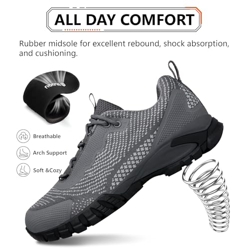 Image of LEDINEY Hiking Shoes Women Waterproof Lightweight for Trail Trekking Camping Outdoor