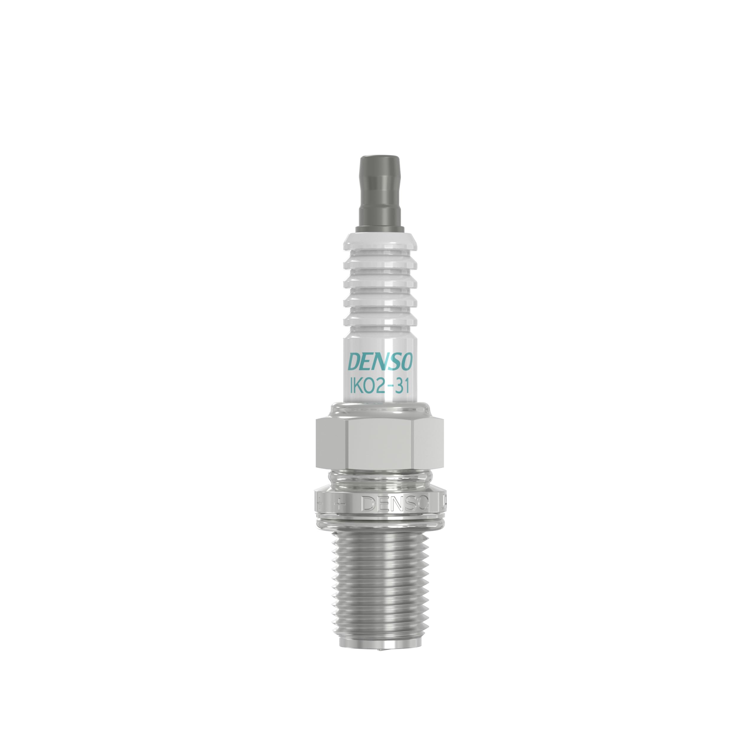 DENSO Candela accensione IK02-31 con resistenza 1 Elettrodo di massa Elettrodo centrale - iridio Elettrodo di massa platino Lunghezza filettatura: 19mm