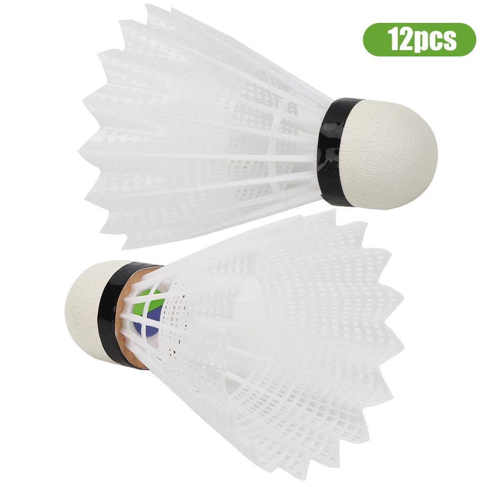 GETRICH 20 Volani In Plastica Colorata Per Badminton, Testa In Schiuma, 5 Colori, Per Allenamento