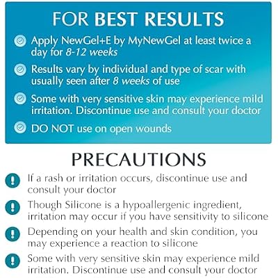 NewGel Plus Scar Gel by MyNewGel Advanced Professional Silicone Treatment for Old and New Scars w Vitamin E, High-Potency for Surgery, Keloids, Burns, and Facial Blemish Scars (30 Grams) - 1 oz