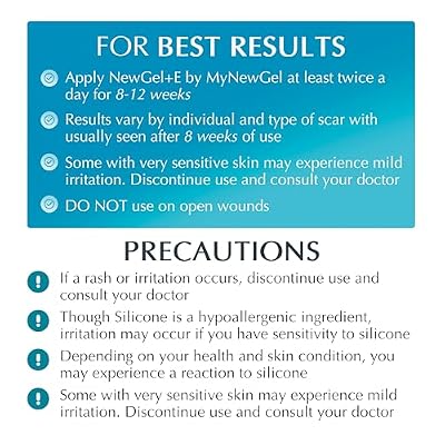 NewGel Plus Scar Gel by MyNewGel Advanced Professional Silicone Treatment for Old and New Scars w Vitamin E, High-Potency for Surgery, Keloids, Burns, and Facial Blemish Scars (30 Grams) - 1 oz