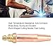Nutriess 4Pcs Prop ane Cutting Torch Tips High Temperature endurance Fast Cutting Isobaric Cutting Nozzle for Prop ane Cutting Torch Kit (1#)