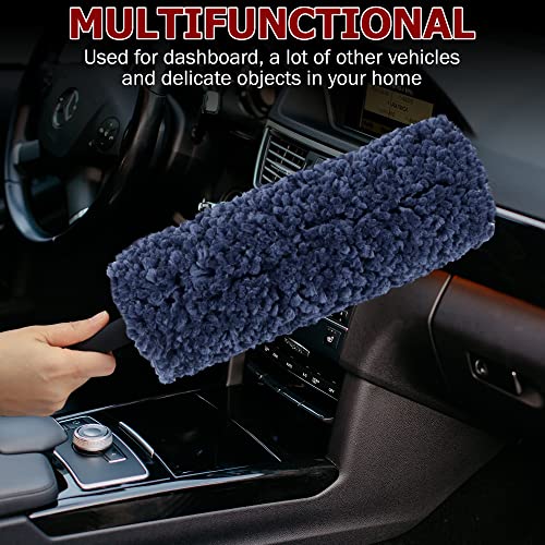 Car Duster Kit, Ultra Soft Microfiber Duster With Storage Bag, Unbreakable Handle, Lint & Scratch Free, Exterior Or Interior Use, Pollen Remover, Best Car Accessories For Cleaning Dasboard Suv Home #TOP5