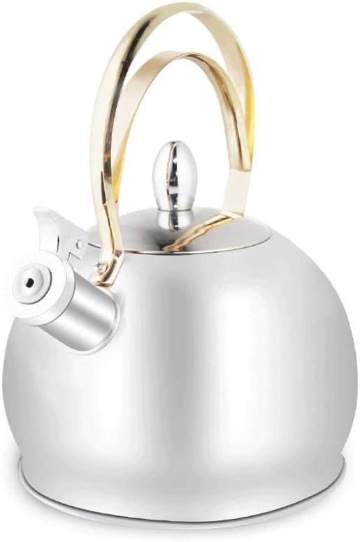 3L Stainless Steel Water Kettle Siren Natural Kettle Gas/Induction Furnace General Hot Whistle Kettle Canteen Jug