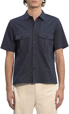 Theory Mens Beau Hanson Twill Shirt